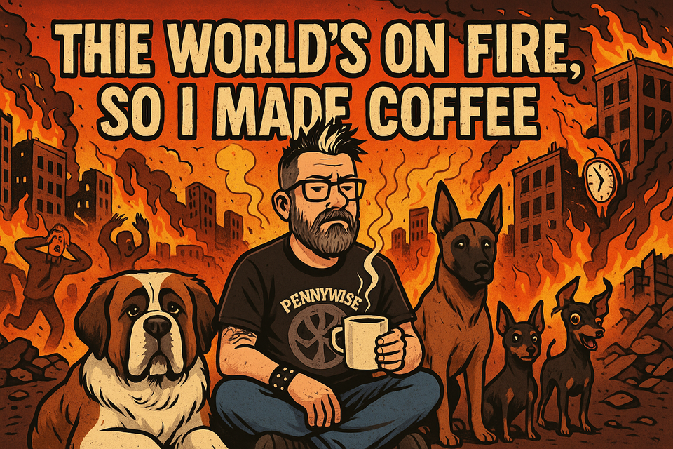 The World’s on Fire, So I Made Coffee